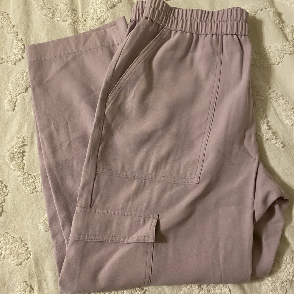 a new day Women's Lavender Cargo Pants